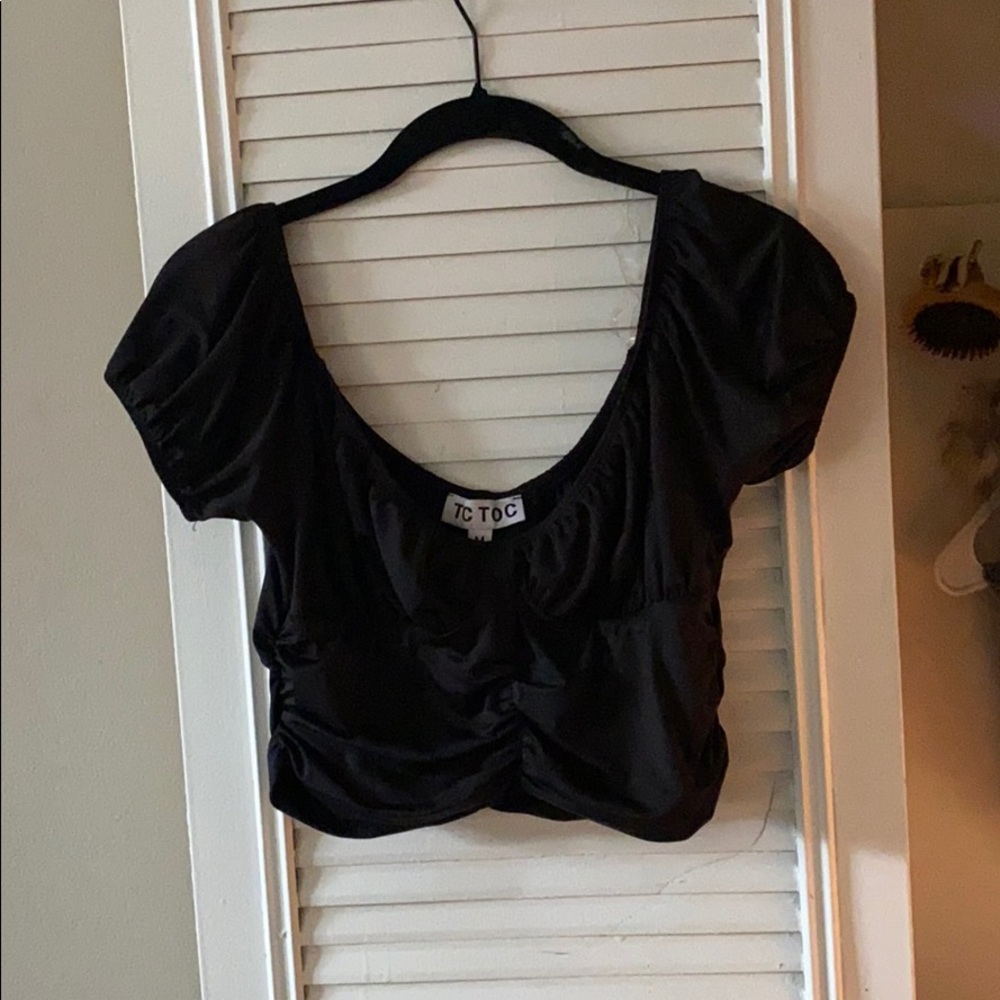 MYSTIC SHOW ME HOW CROP TEE